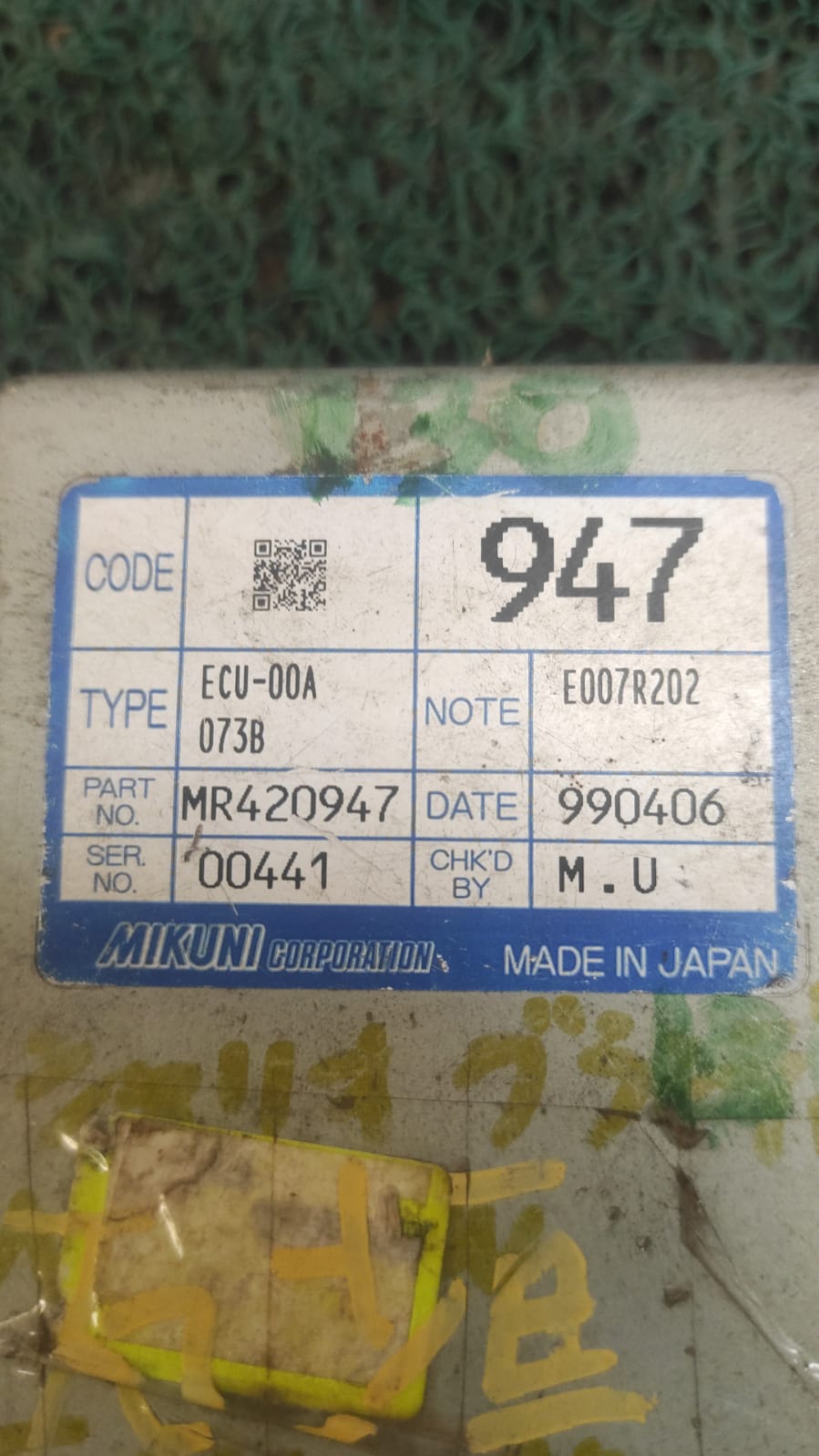 Cerebro controlador de aceleracion Mitsubishi Chariot - Rvr 1998