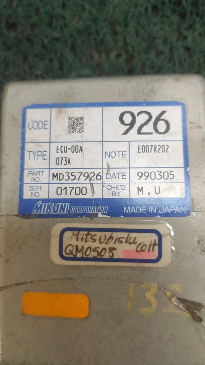 Cerebro controlador de aceleración Mitsubishi Chariot grandis - Rvr - space wagon 1998