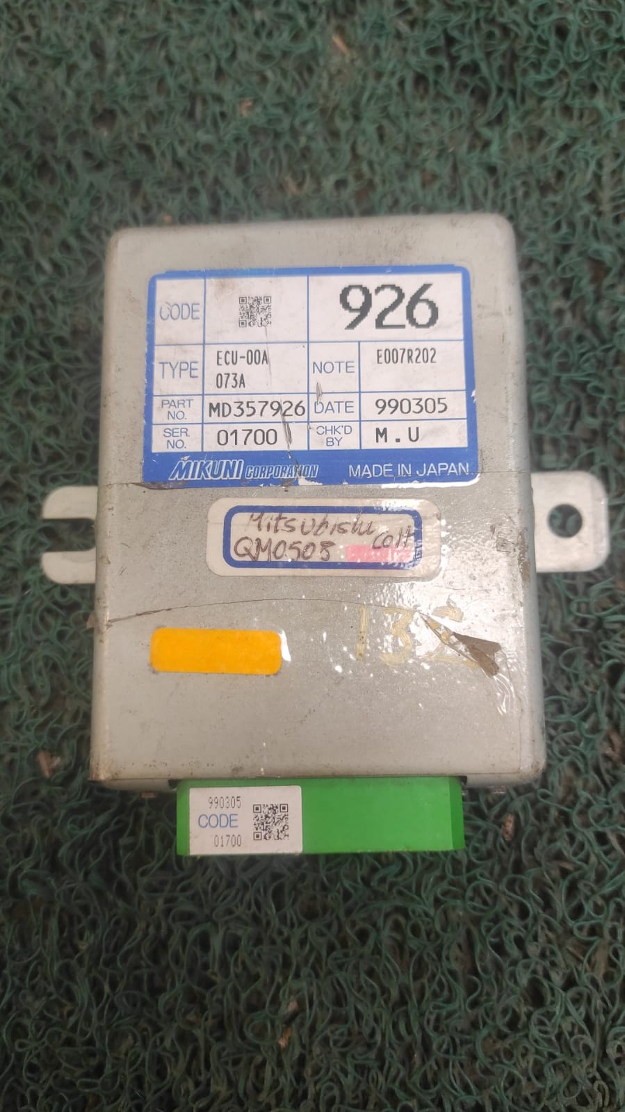 Cerebro controlador de aceleración Mitsubishi Chariot grandis - Rvr - space wagon 1998