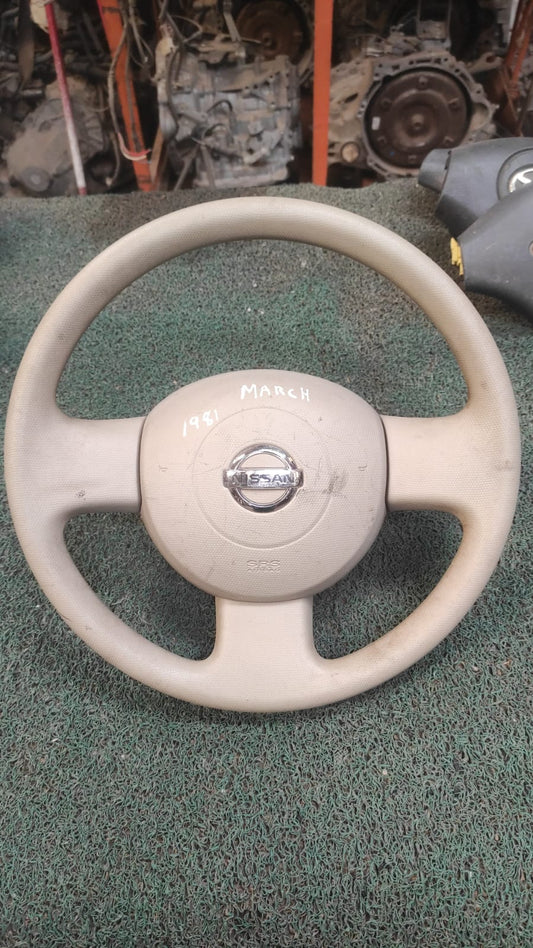 Volante mas airbag Nissan March K12