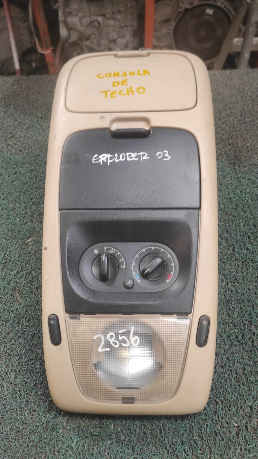 Consola de techo + control de clima Ford Explorer 2003