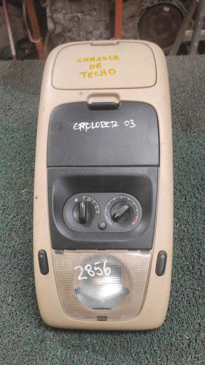 Consola de techo + control de clima Ford Explorer 2003