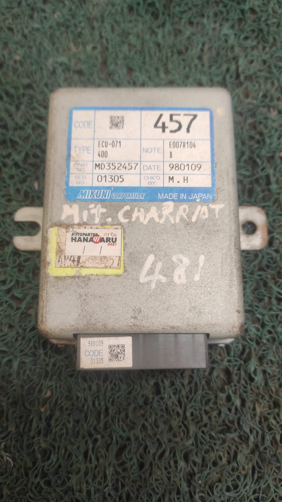 Cerebro controlador de aceleración Mitsubishi chariot grandis - Rvr 1996