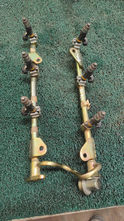 Inyectores + rieles Nissan murano VQ 35