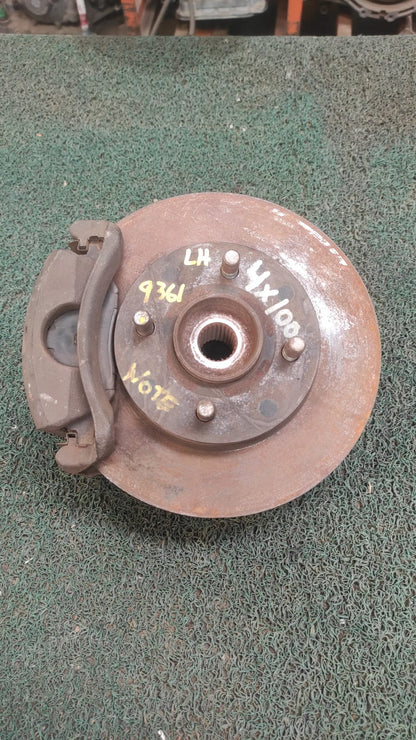 Macero Delantero LH Nissan Note