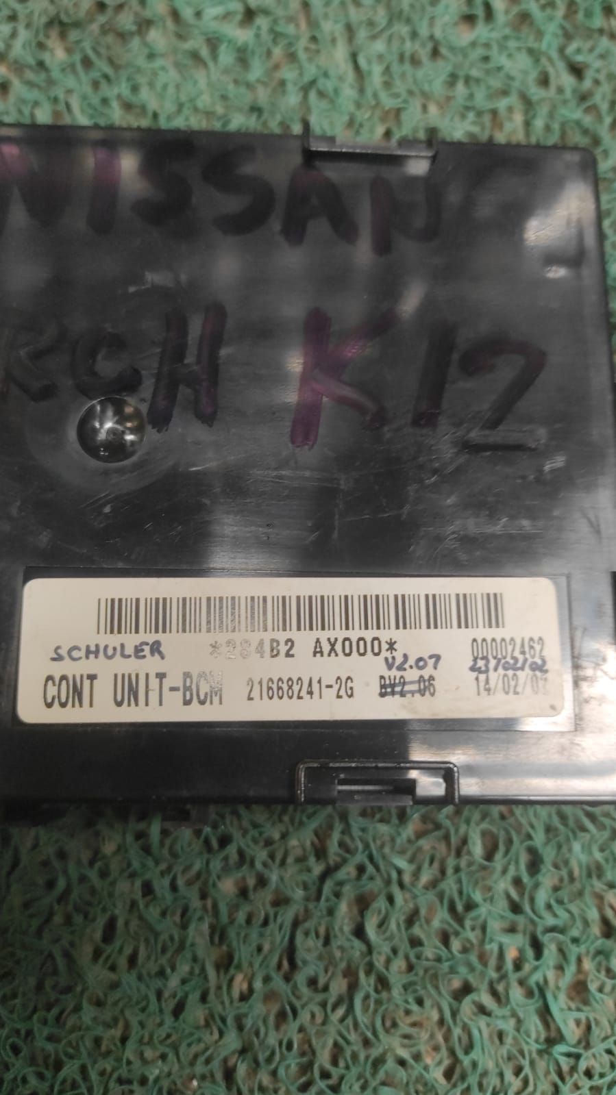 Modulo BCM Nissan march K12...cod 984