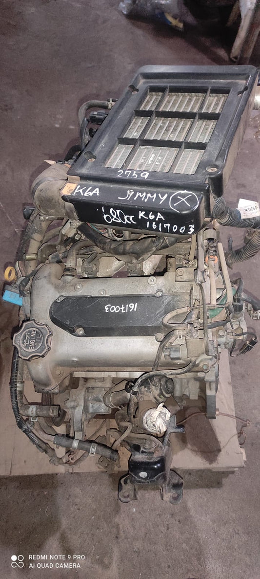 Motor pelado Suzuki K6A Jimmy