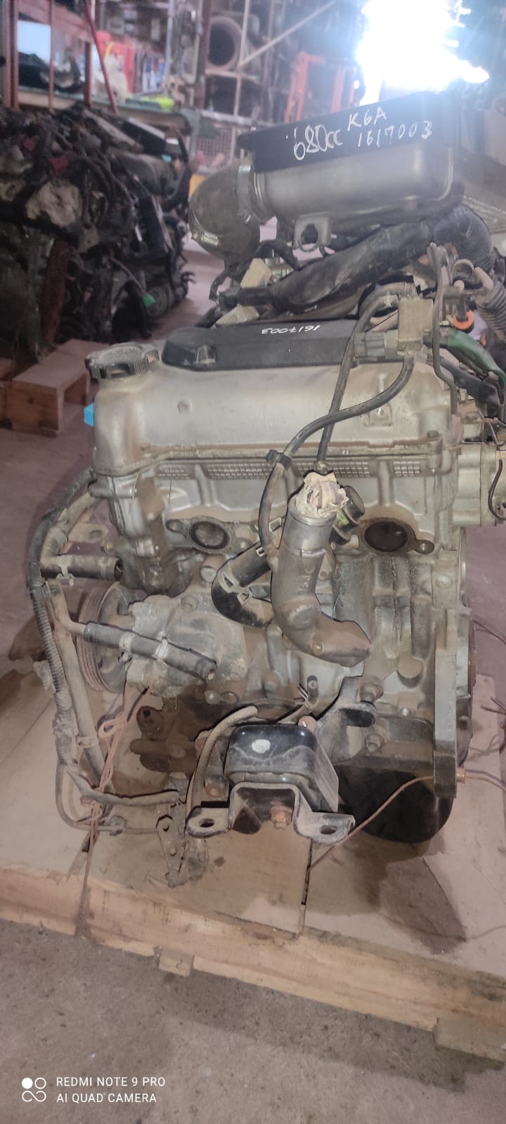 Motor pelado Suzuki K6A Jimmy