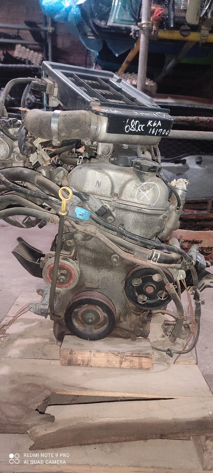 Motor pelado Suzuki K6A Jimmy