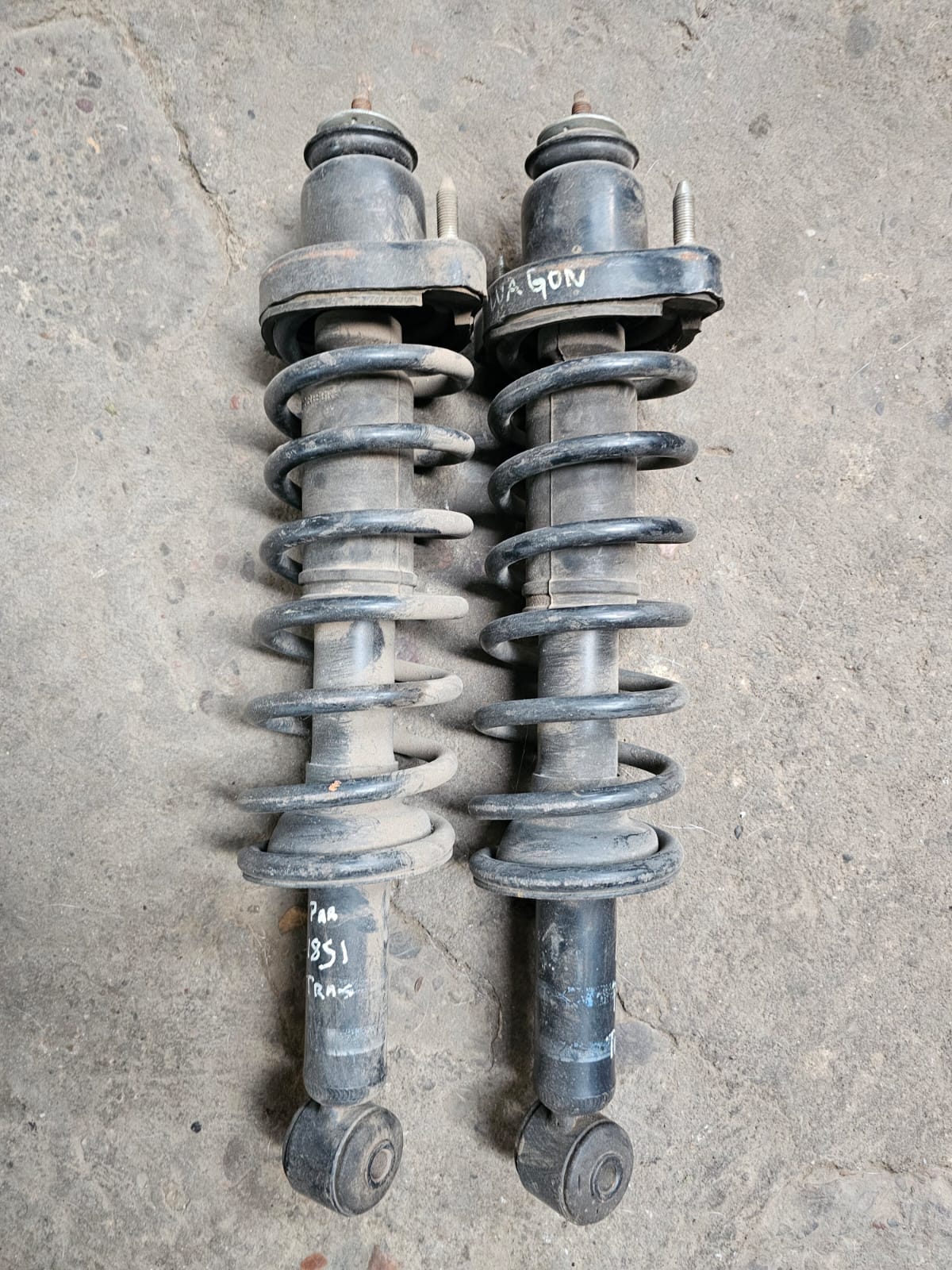 Suspension Lancer Wagon R trasera